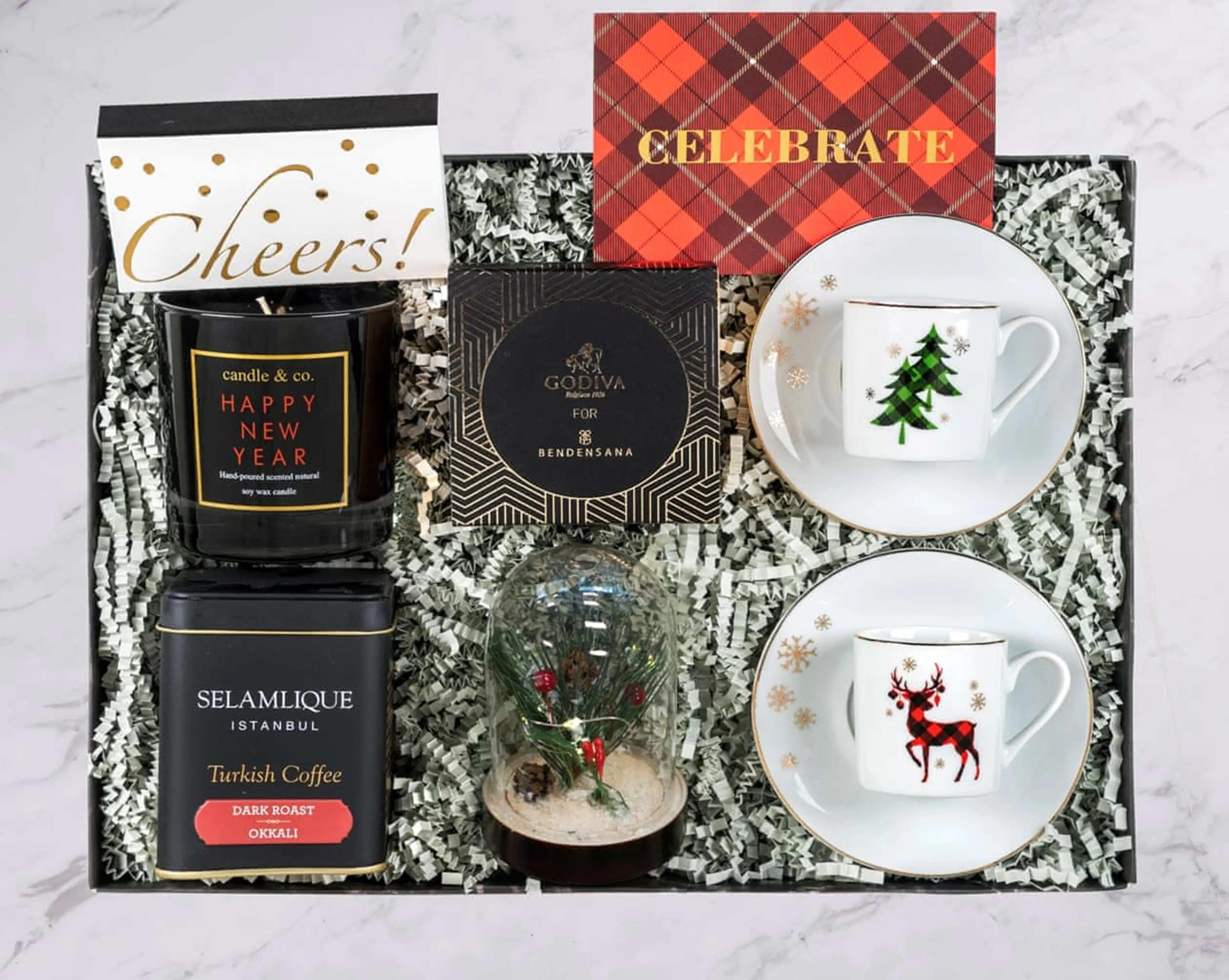 Işıklı Küreli Kahve Keyfi Hediye Kutusu