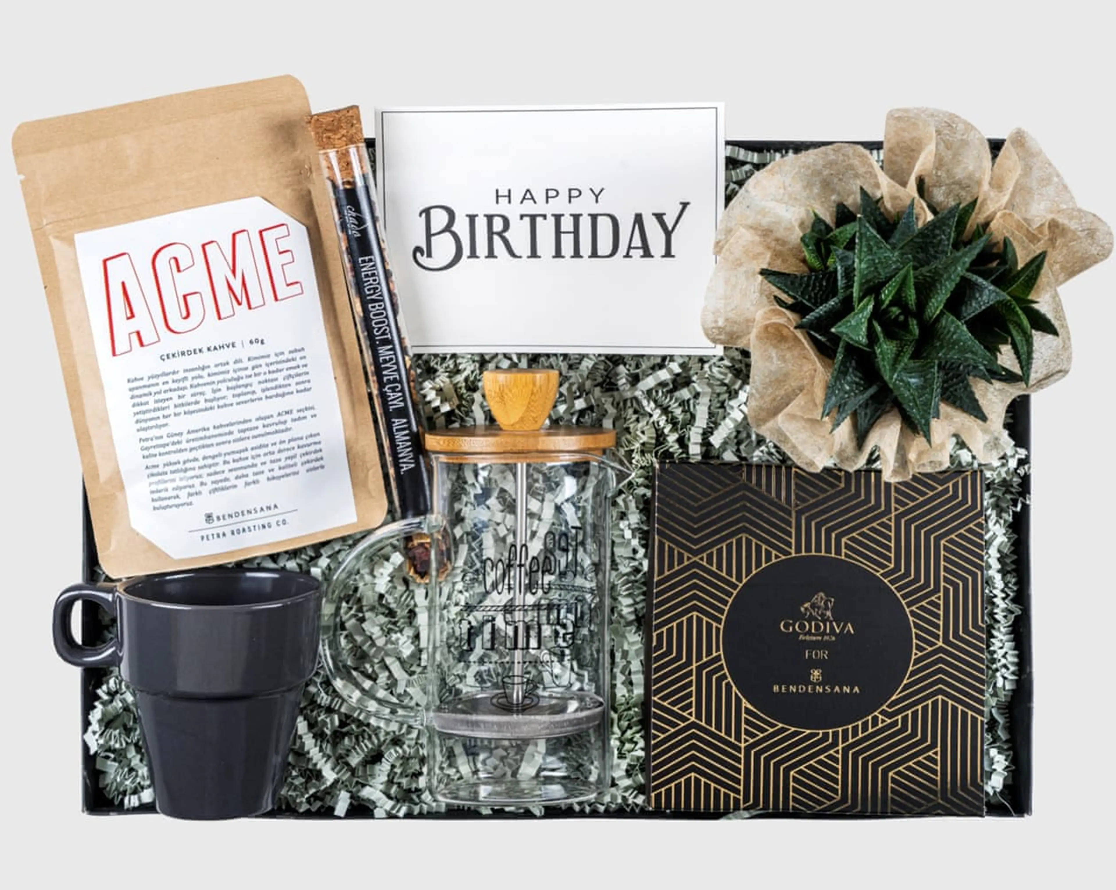 Kahve Çay Severe Doğum Günü Hediye Kutusu