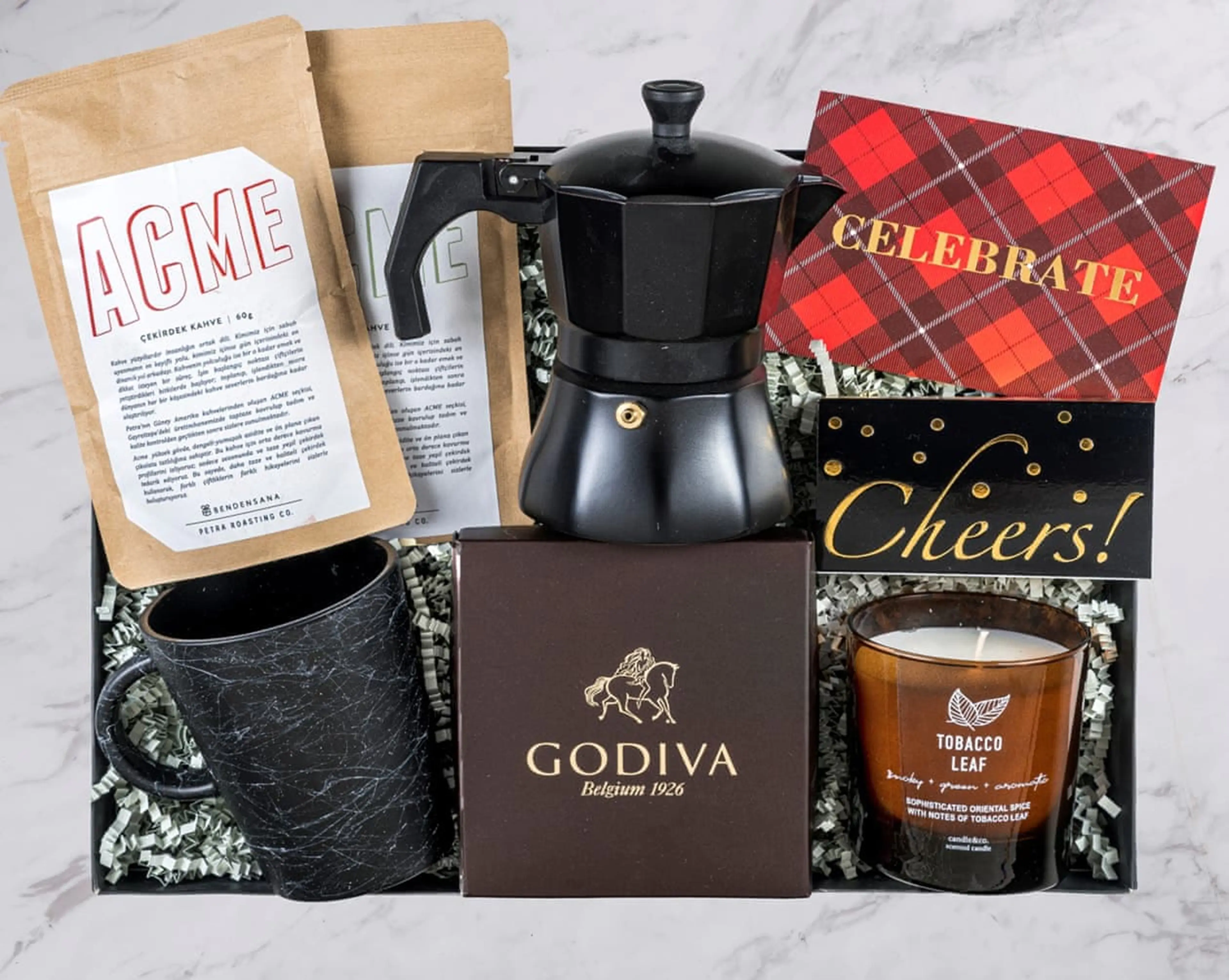 Kahveli Keyif Seti Hediye Kutusu