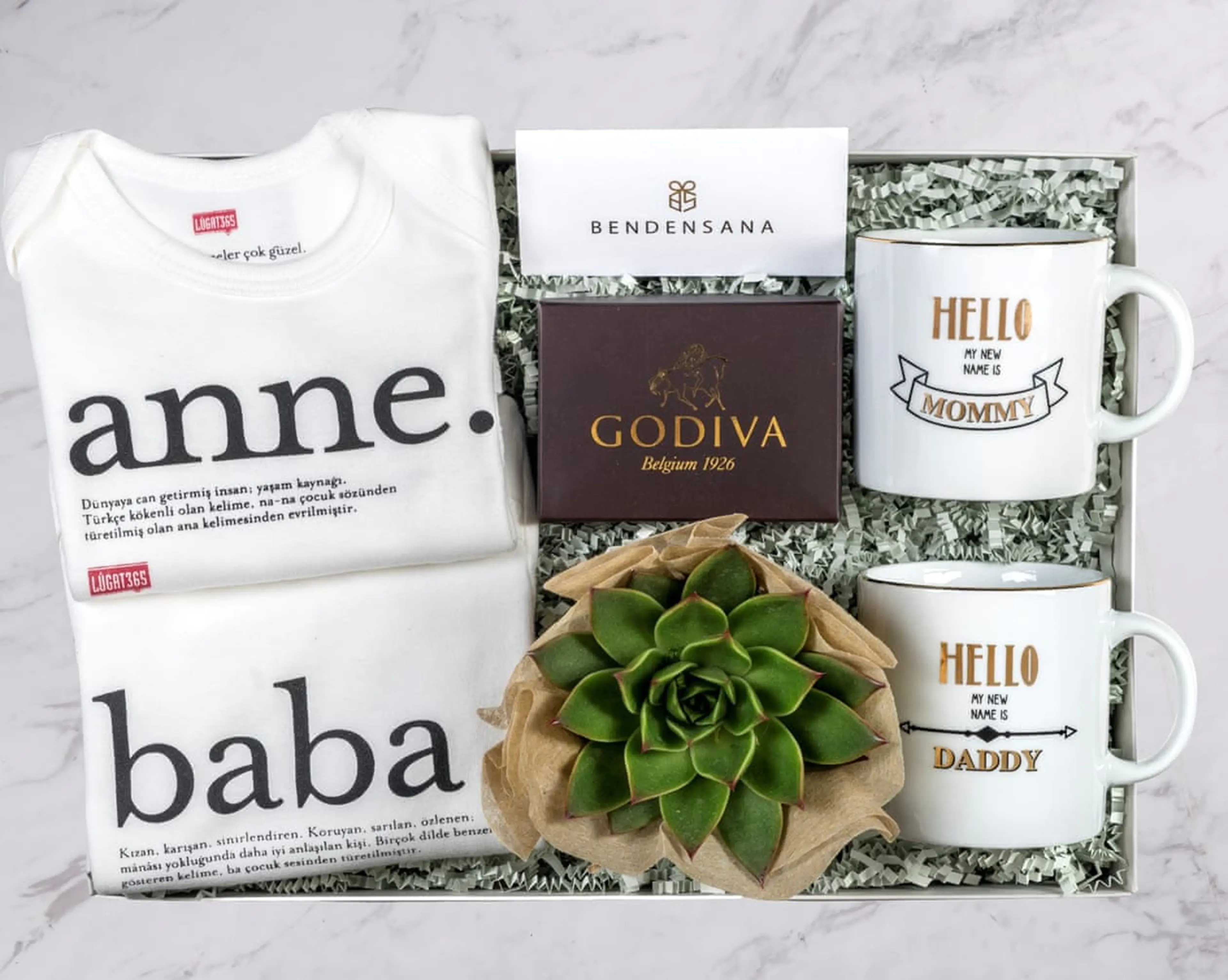 Lugat Anne Baba Seti Bebek Hediye Kutusu
